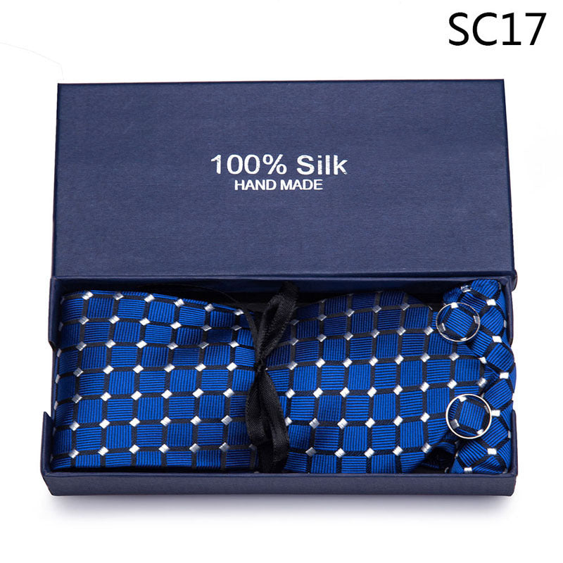 Men's Business Formal Tie Set