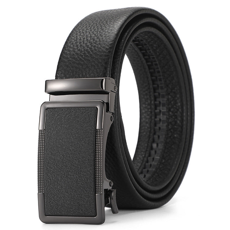 Genuine Leather Automatic Belt