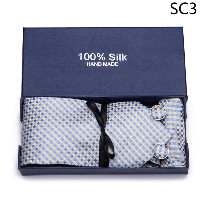 Men's Business Formal Tie Set