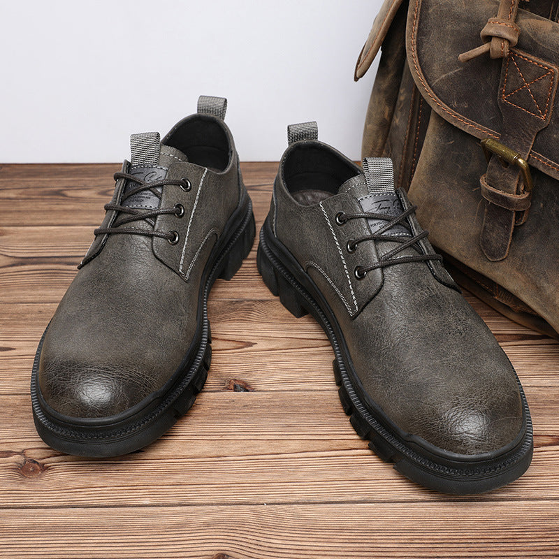 Men's Leather Shoes Height Increasing Insole