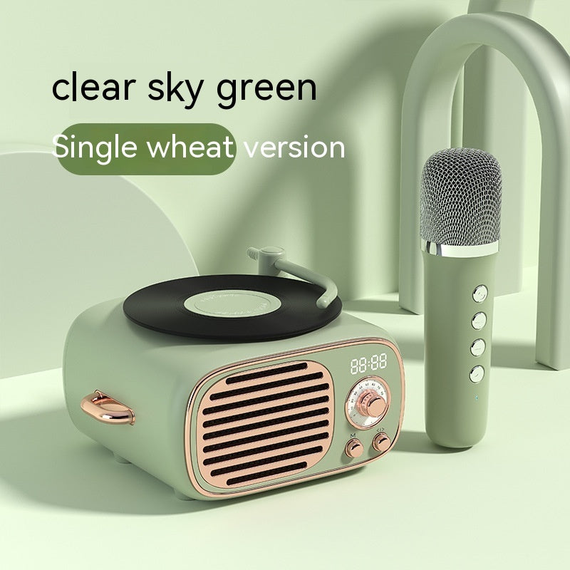 Retro Multi-function Bluetooth Stereo Microphone