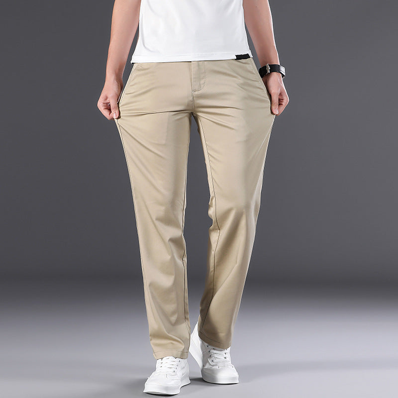 Men’s Summer Business Loose Trousers