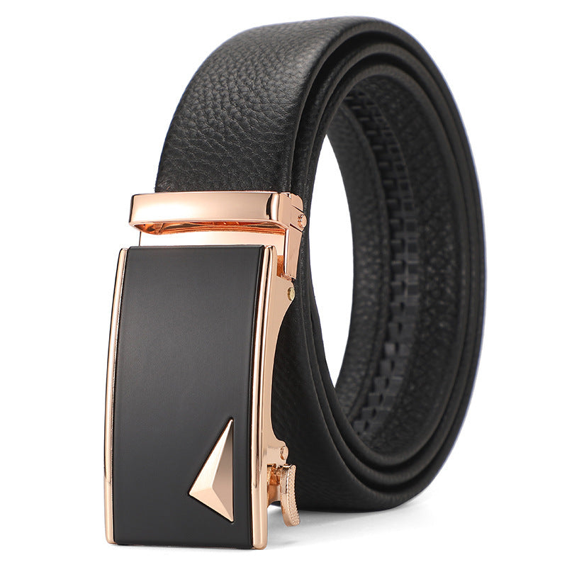 Genuine Leather Automatic Belt