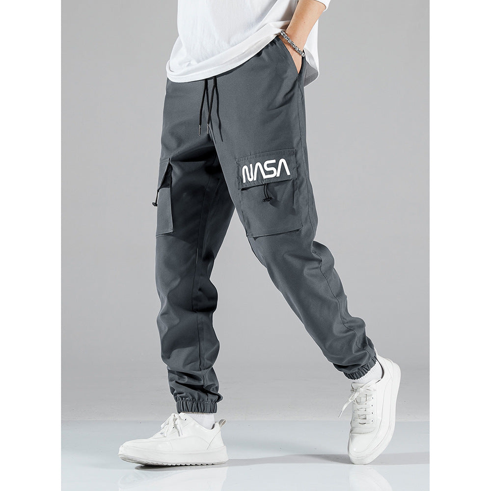Straight Ankle Tied Wear-resistant Pants