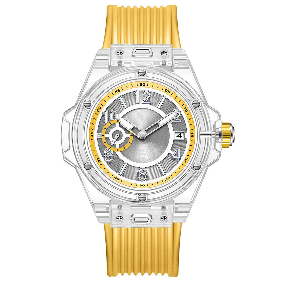 Transparent Luminous Waterproof Watch