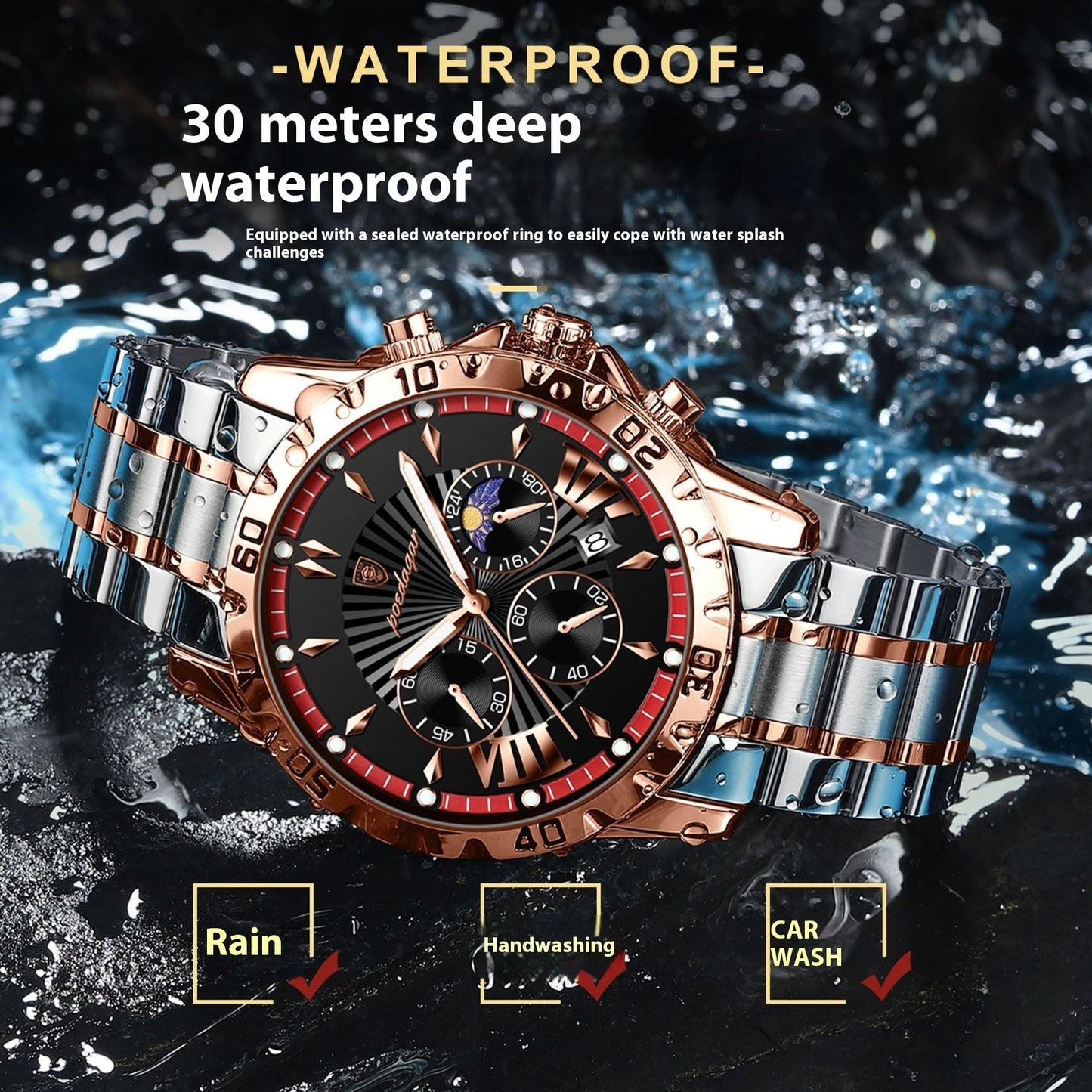 Men’s Luminous Quartz Watch