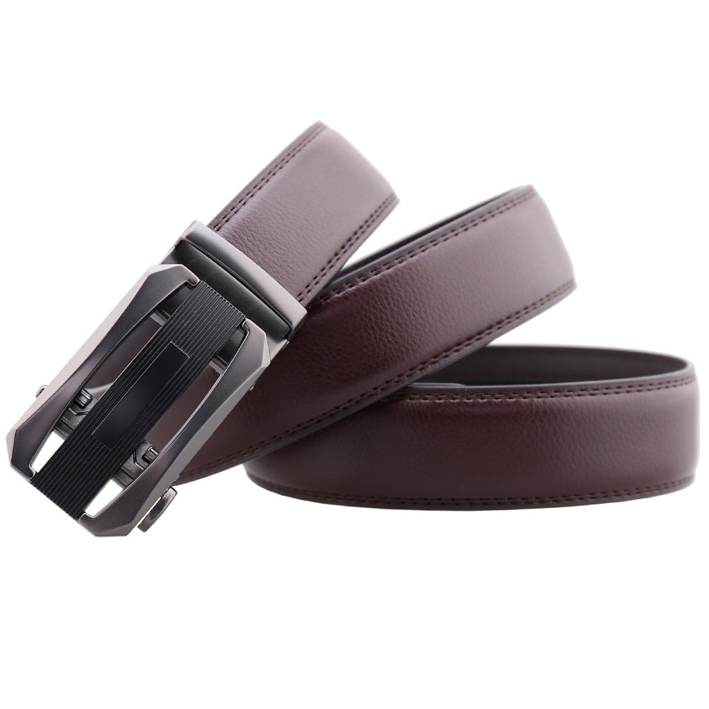 Men's Business Alloy Click Belt