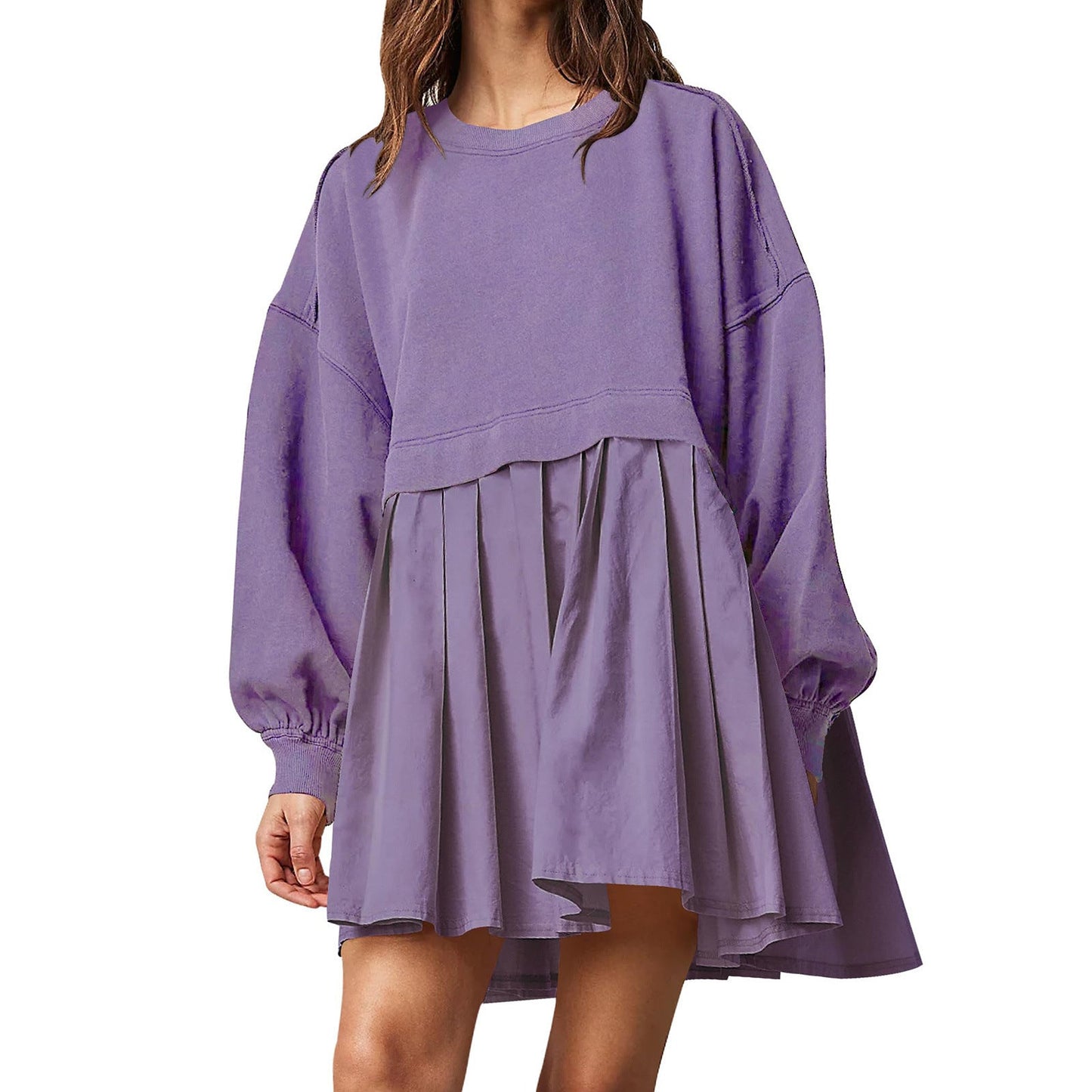 Autumn Chill Sweatshirt Dress