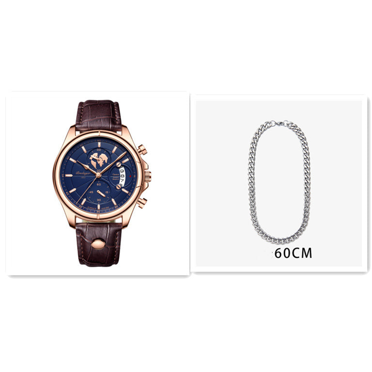 Luminous Waterproof Men's Quartz Watch