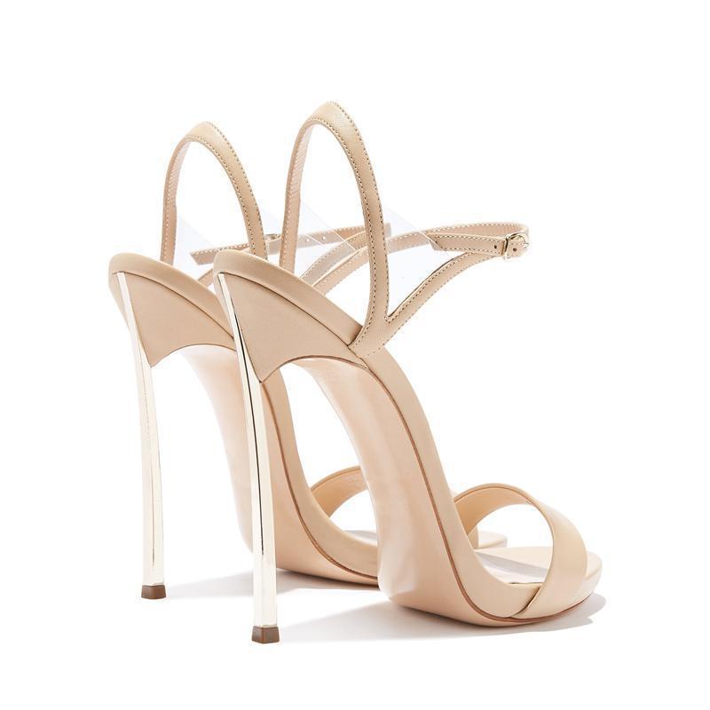 Women’s Cross Skinny Heel Boots