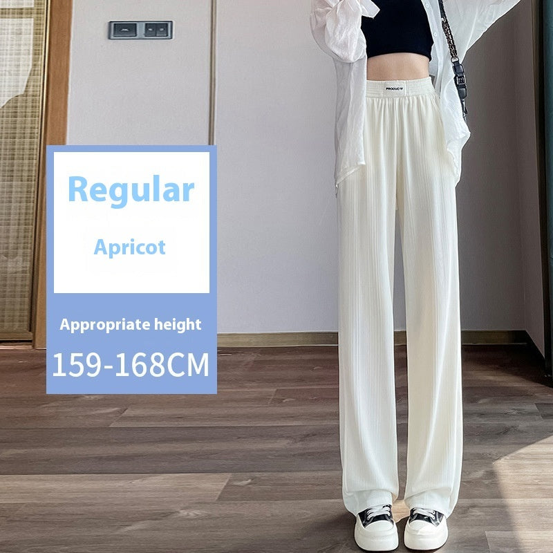 Women's Silk Wide-Leg Pants