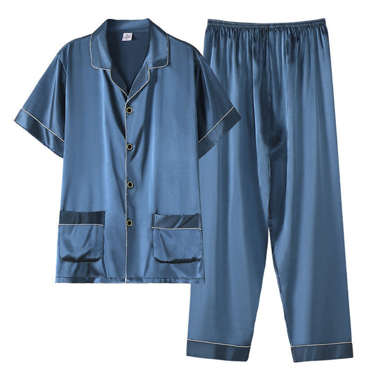 Men's Summer Short Sleeve Thin Suit