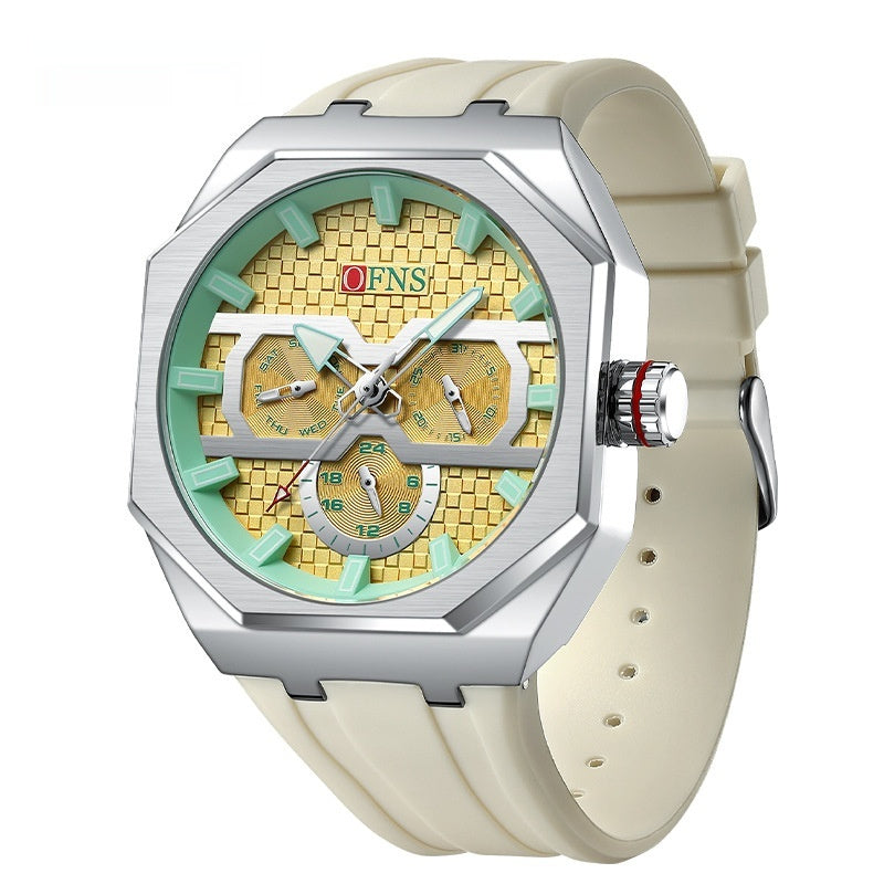 Strip Nail Scale Waterproof Quartz Watch
