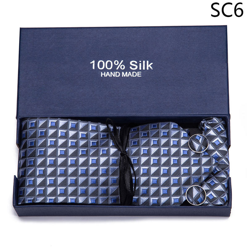 Men's Business Formal Tie Set