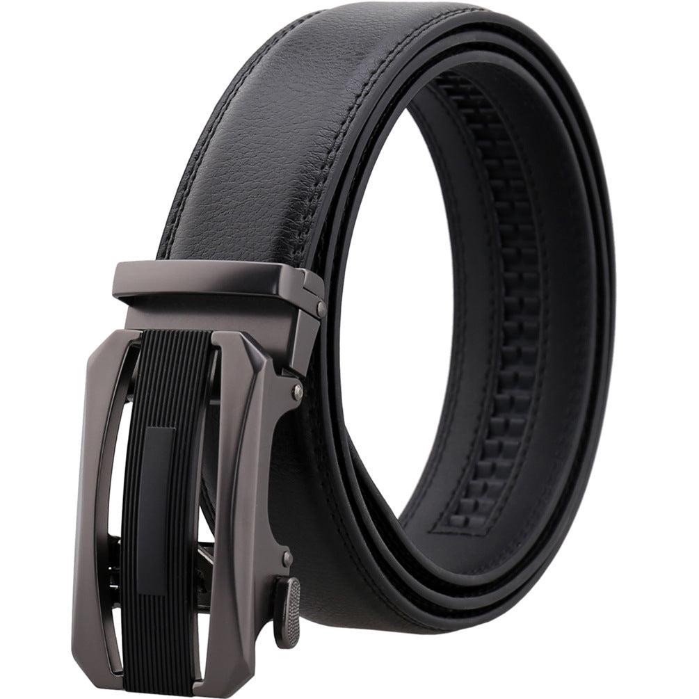 Men's Business Alloy Click Belt