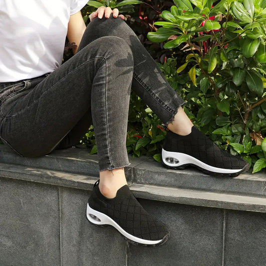Slip-On Socks Multi-color Casual Shoes