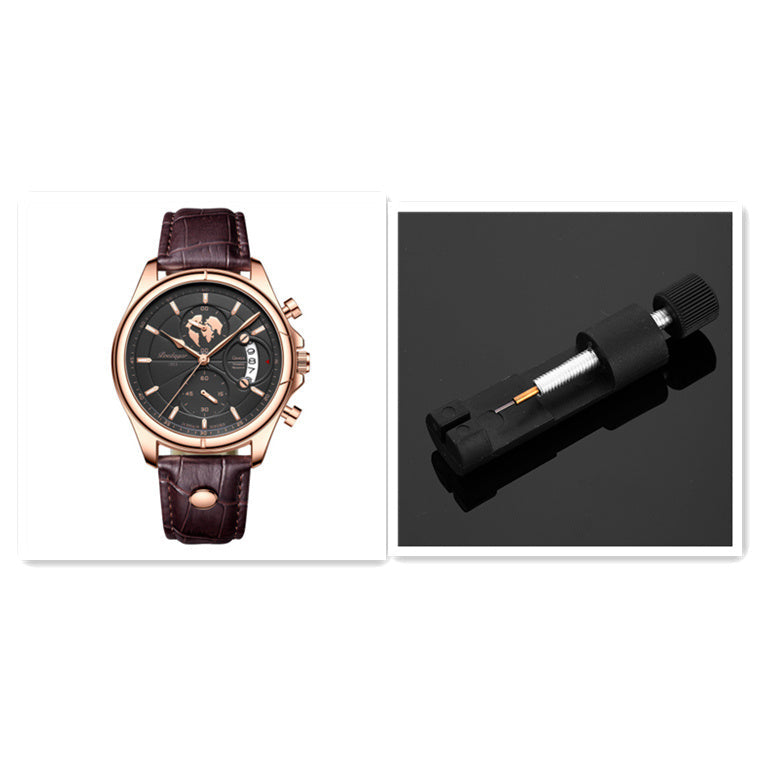 Luminous Waterproof Men's Quartz Watch