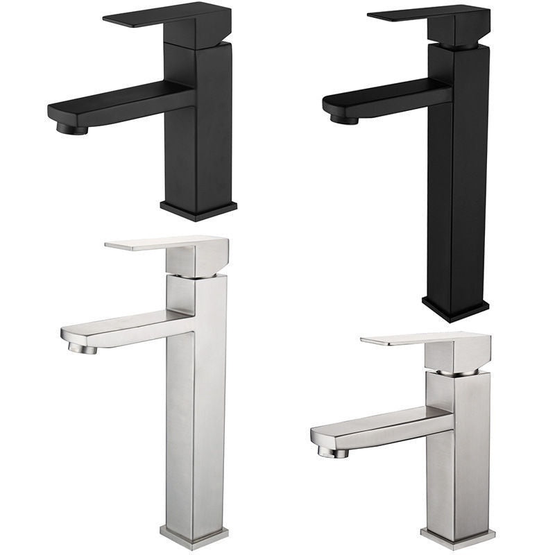304 Stainless Steel Square Faucet