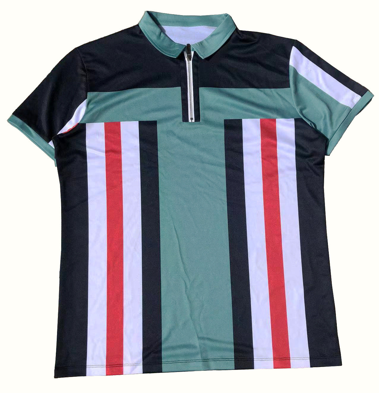 POLO Lapel 3D Pattern Top