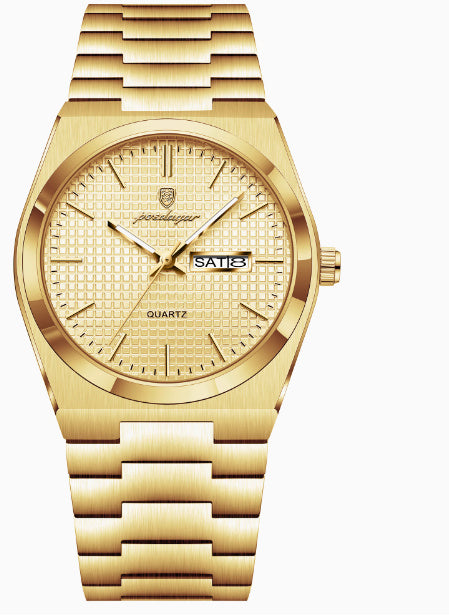 Fashion Waterproof Calendar Glow Watch