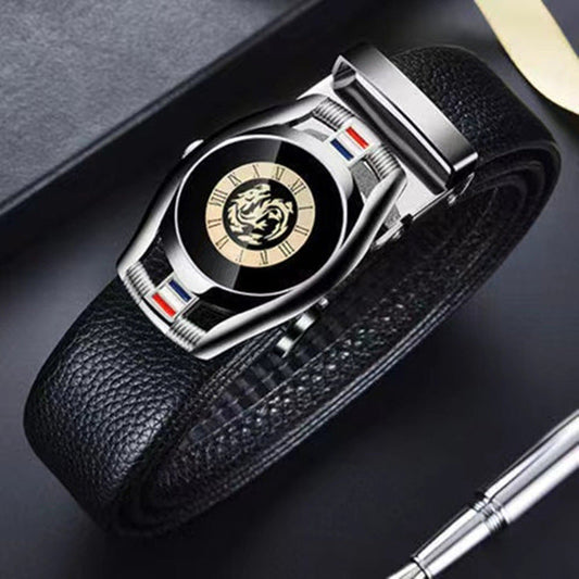 Men's Automatic Buckle Business Belt