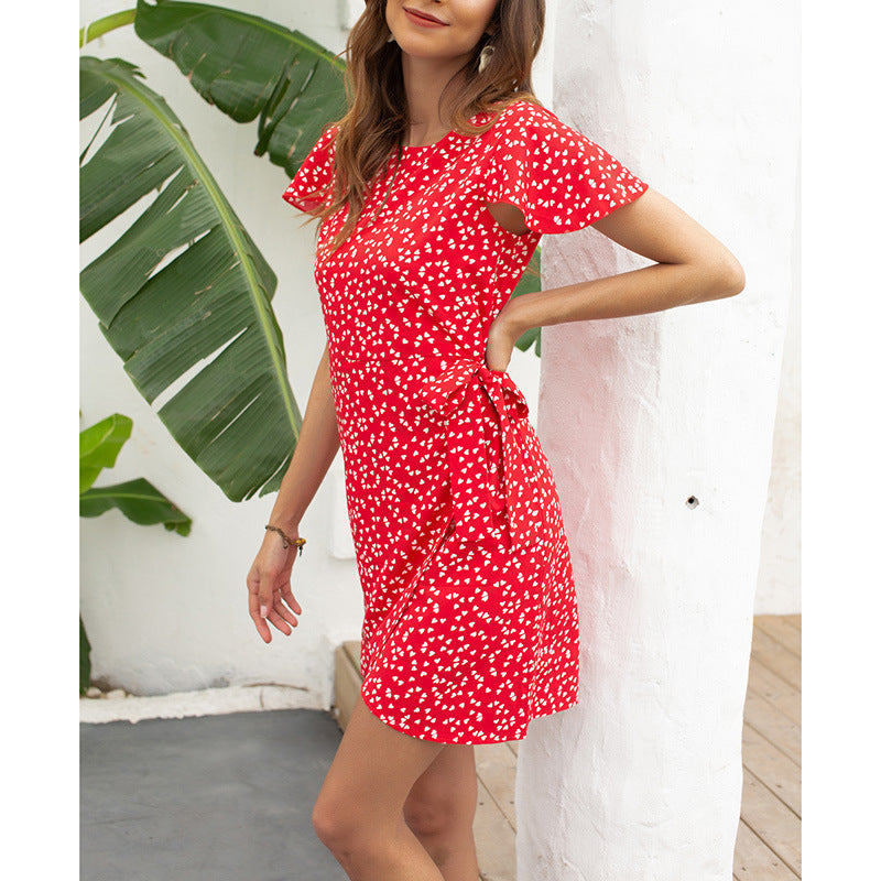 Elegant Stitch Detail Dress