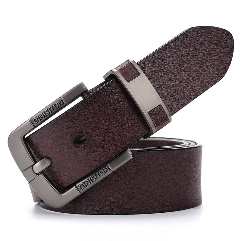 Business Youth Men's Leather Belt