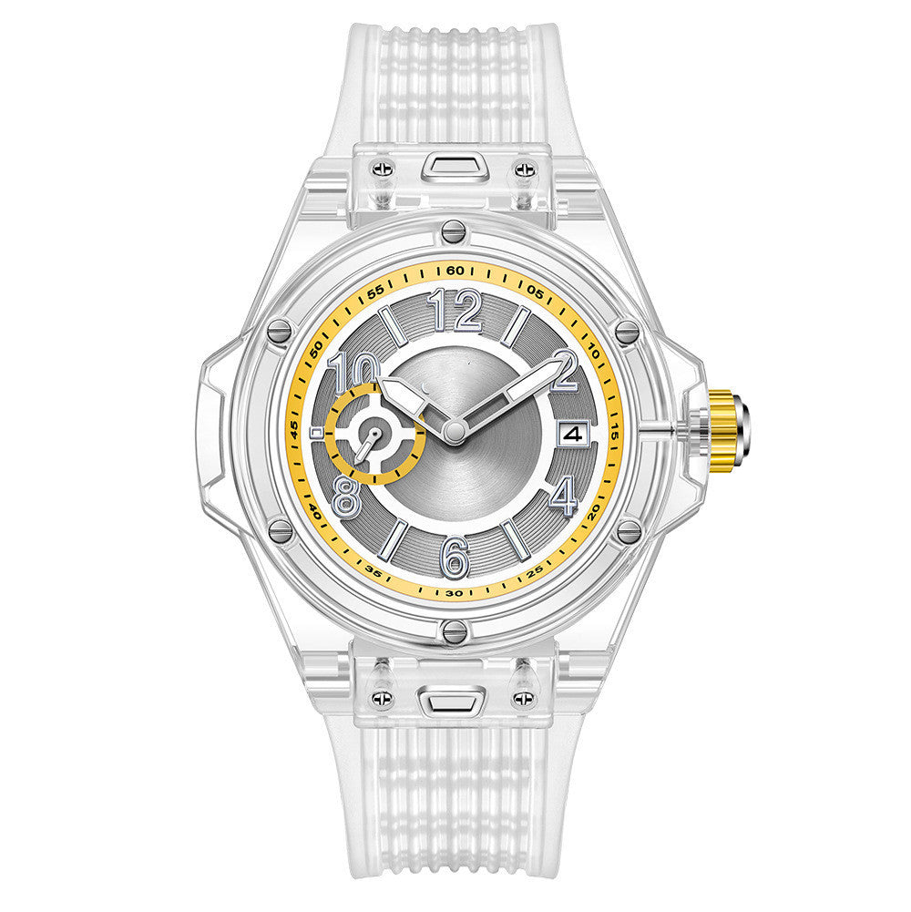 Transparent Luminous Waterproof Watch