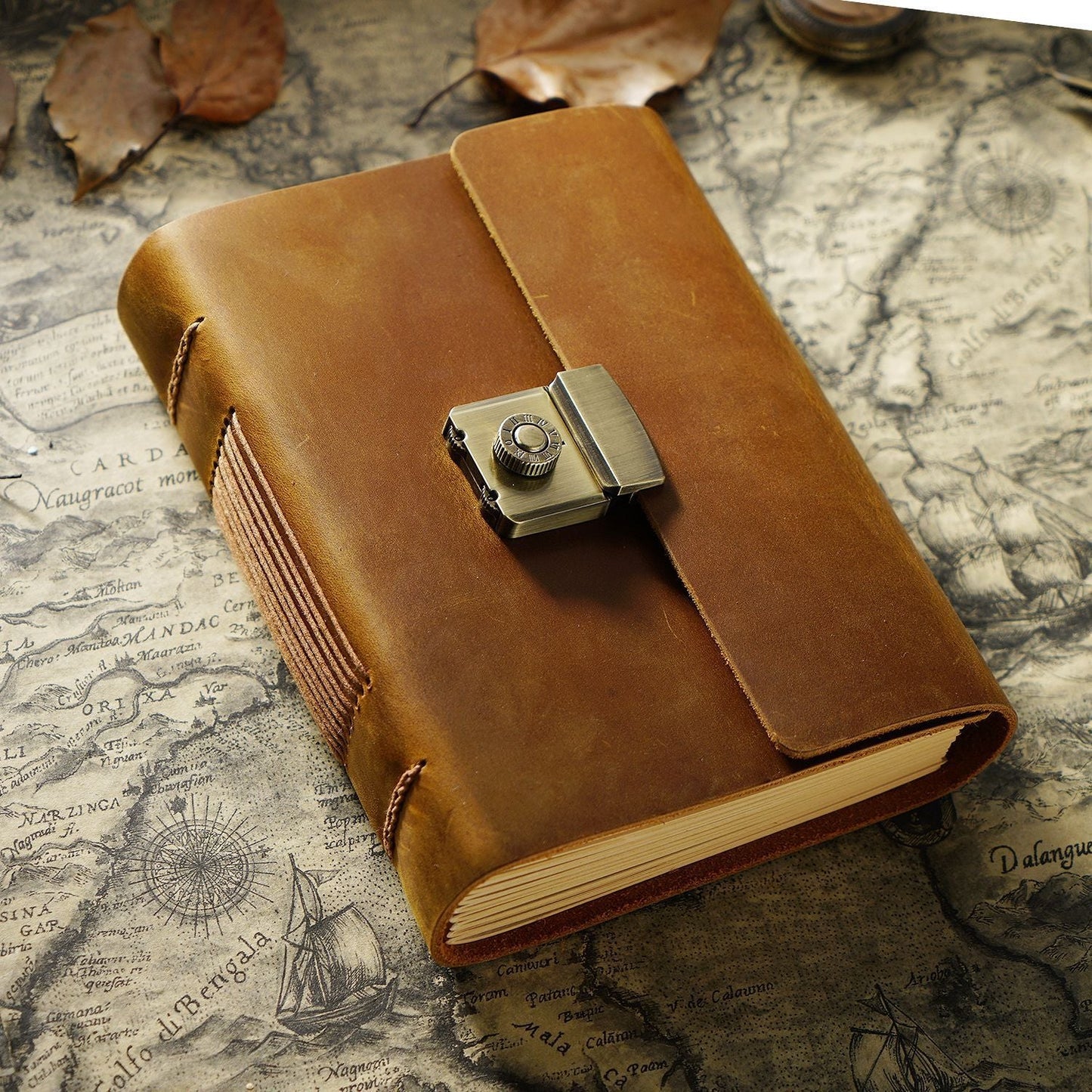 Classic Vintage Cowhide Notebook
