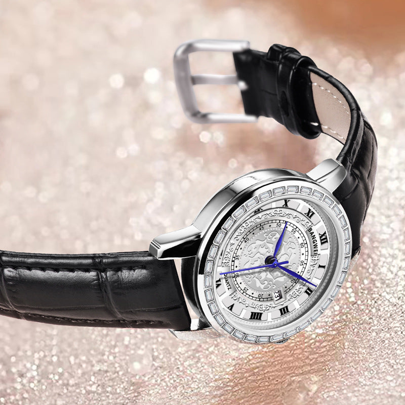 Women’s Waterproof Quartz Calendar Sports Watch