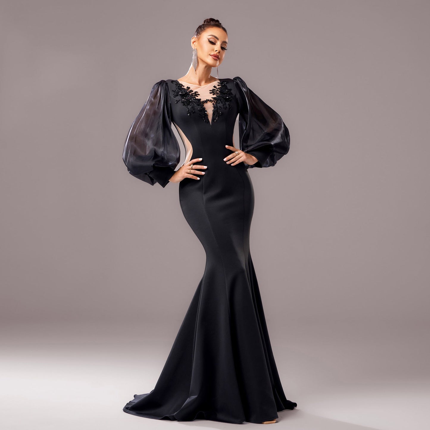 Elegant Fishtail Sheath Dress