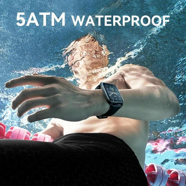 Smartwatch Men, Alexa, Fitness, Waterproof, Multi-sport