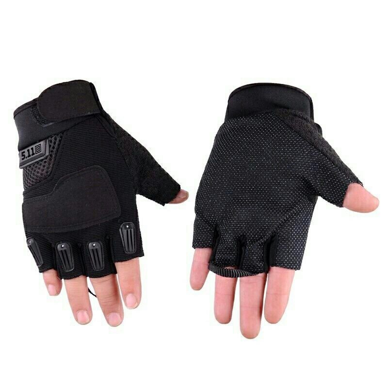 Outdoor Non-slip Half-Finger Riding Gloves Men