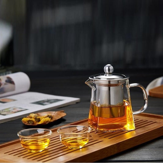 Glass Teapot Set