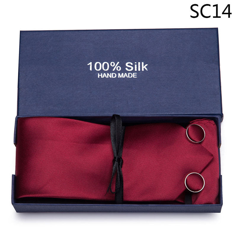 Men's Business Formal Tie Set