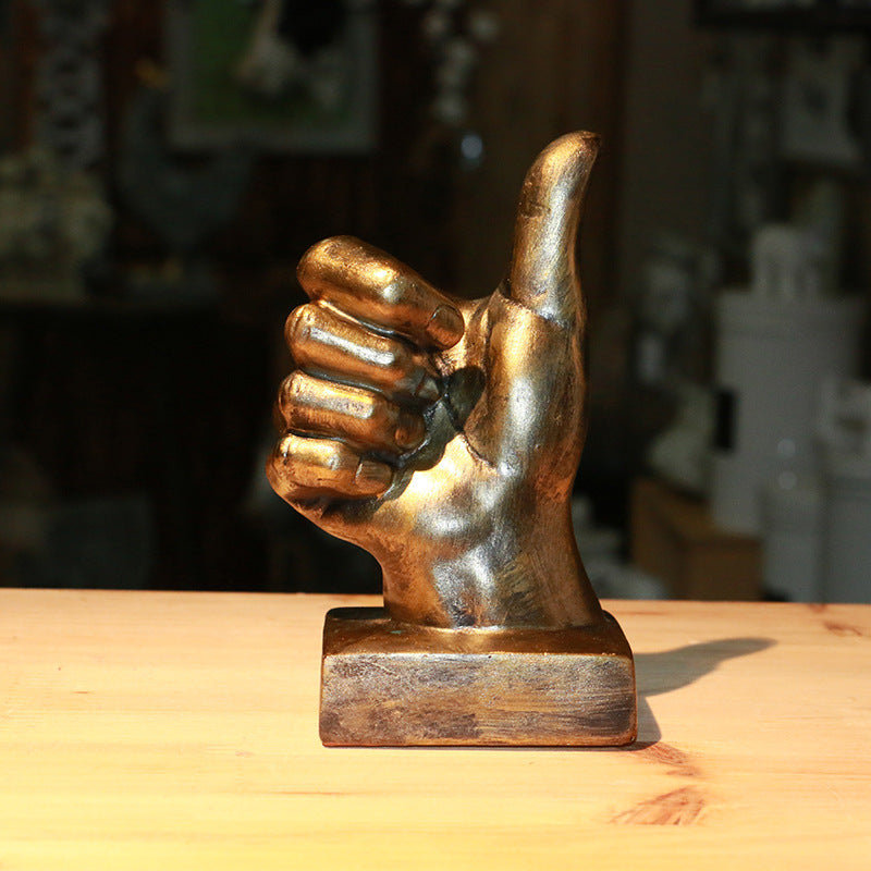 Resin Hand Gesture Decor
