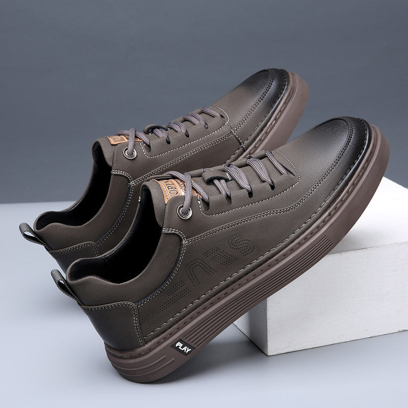 Autumn Genuine Leather Soft Shoes