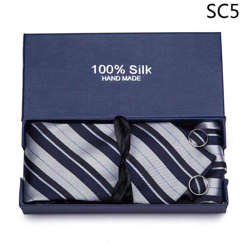 Men's Business Formal Tie Set