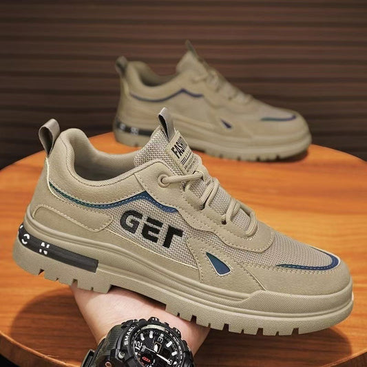 Soft Bottom Men's Breathable Work Shoes