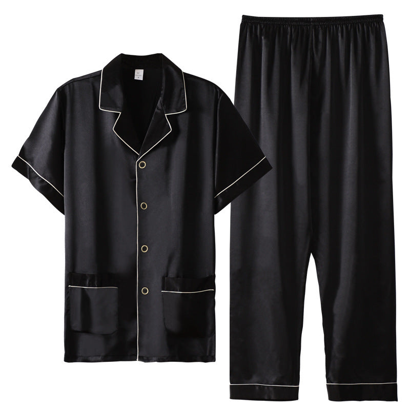 Men's Summer Short Sleeve Thin Suit