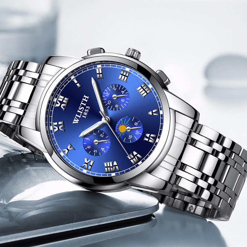 Men’s Business Waterproof Nightlight Watch