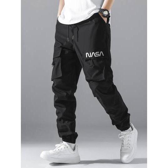 Straight Ankle Tied Wear-resistant Pants