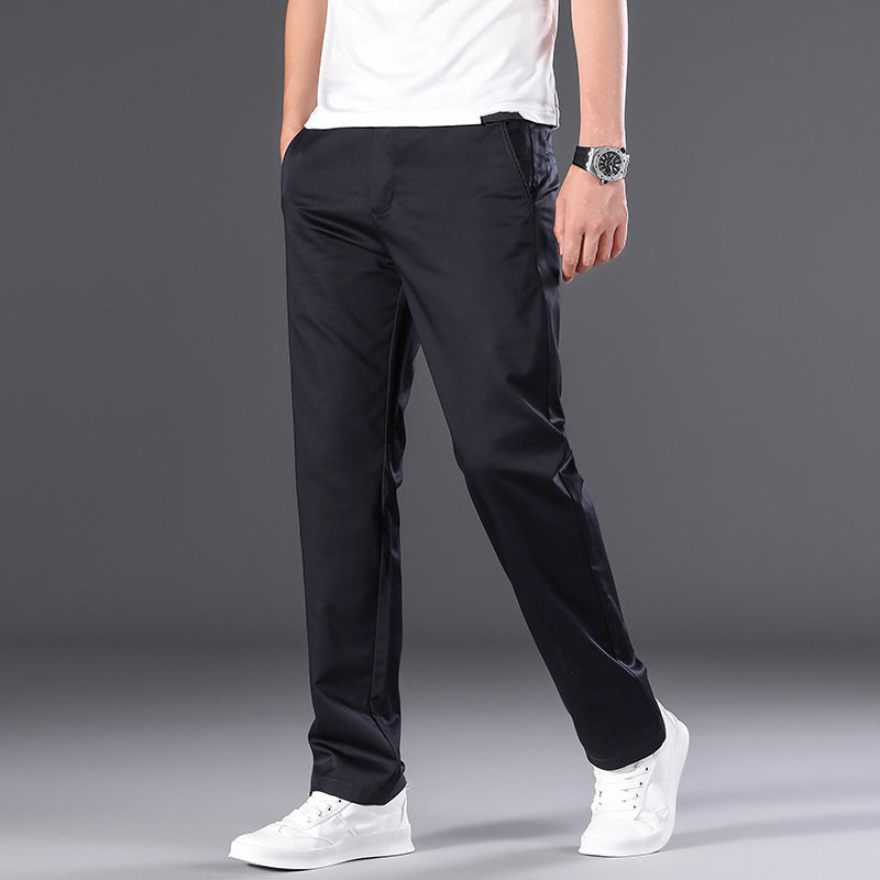 Men’s Summer Business Loose Trousers
