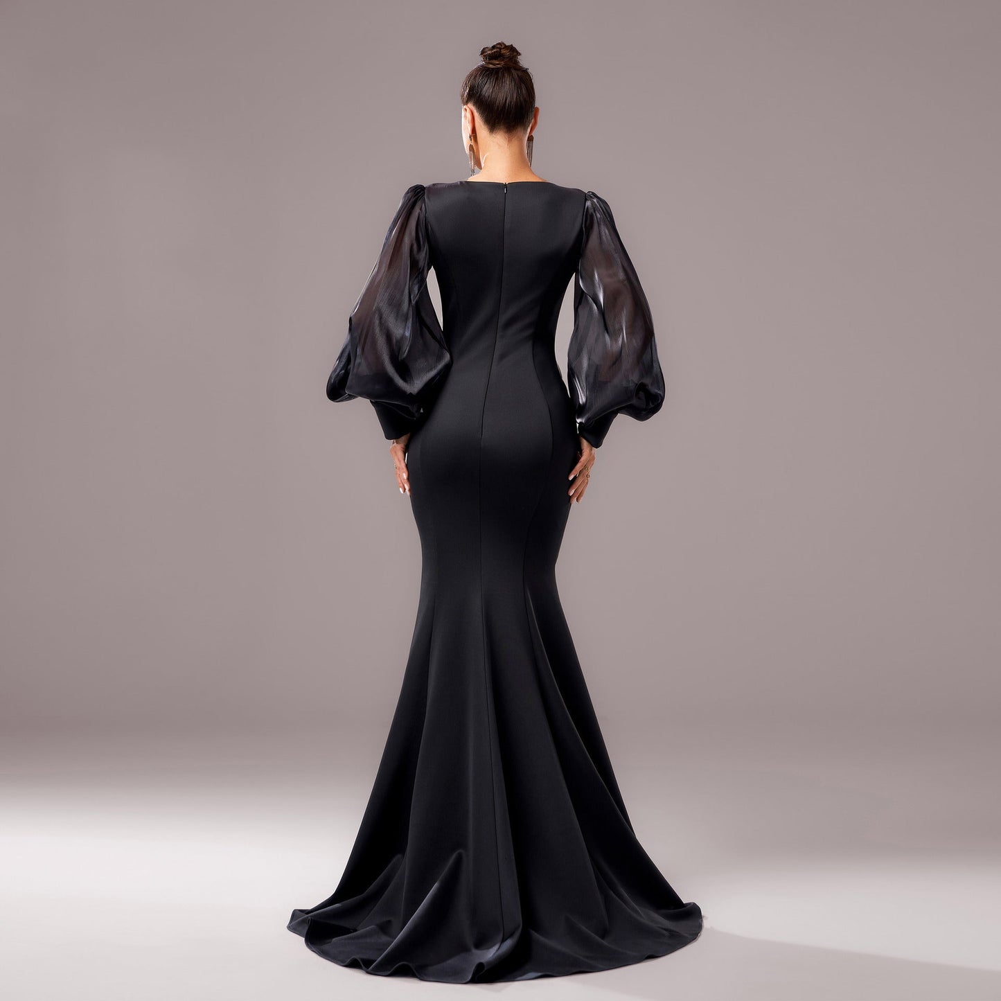 Elegant Fishtail Sheath Dress
