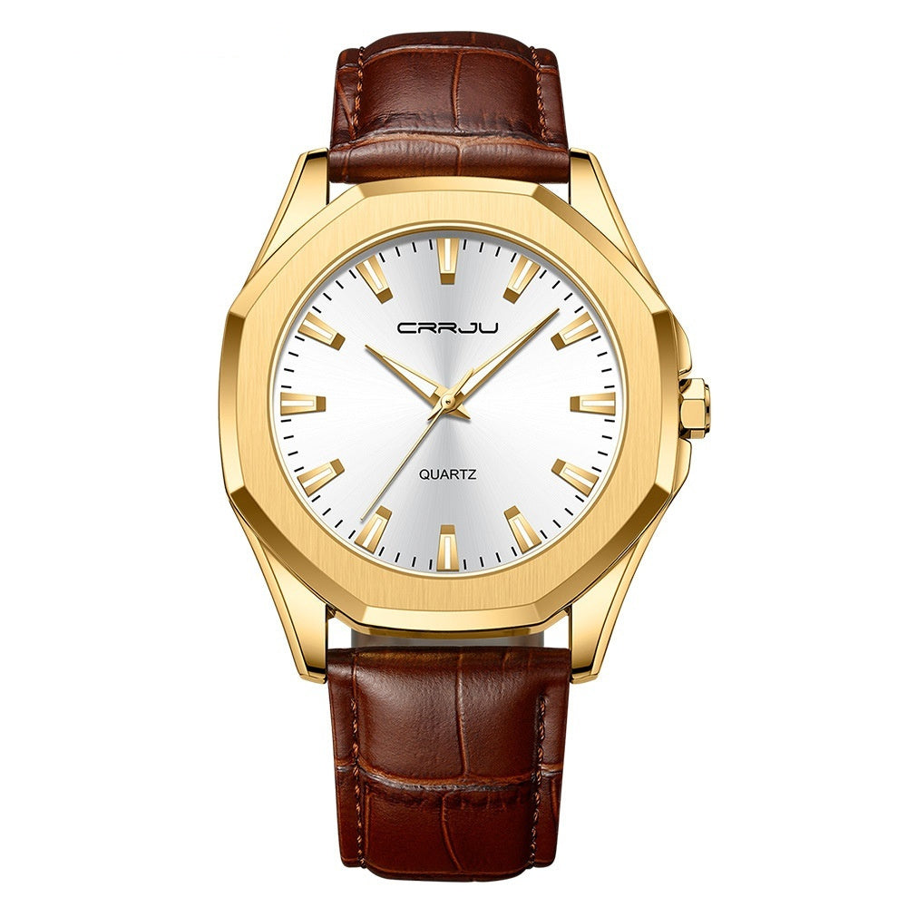 Simple Waterproof Quartz Watch
