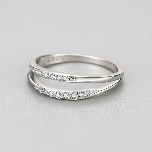 Women’s Sterling S925 Silver Dimond Ring