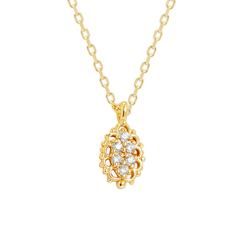 S925 Silver Zirconium Necklace