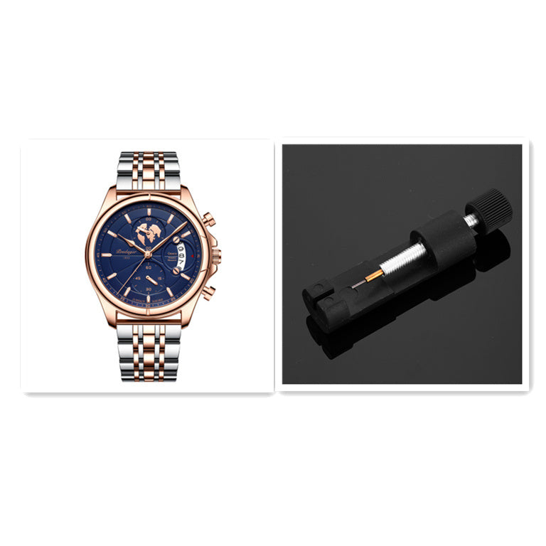Luminous Waterproof Men's Quartz Watch
