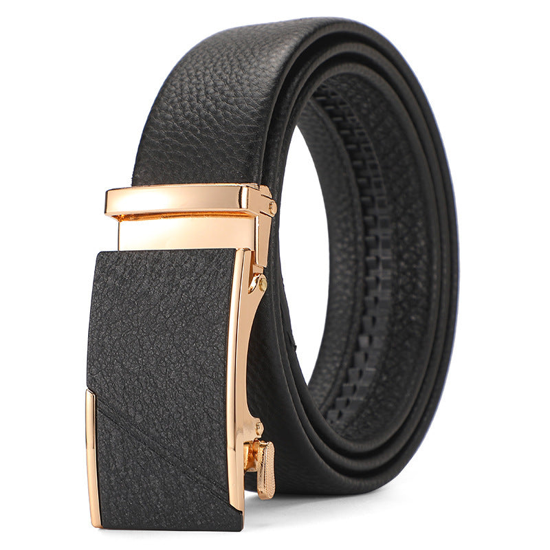Genuine Leather Automatic Belt
