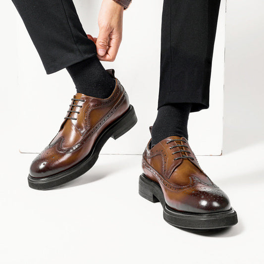 Business Casual Wear-resistant Leather Shoes